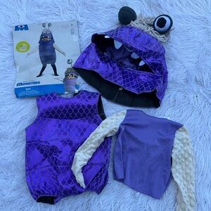Disney Pixar Monsters Inc. Boo Purple Monster Costume for Kids. 2T